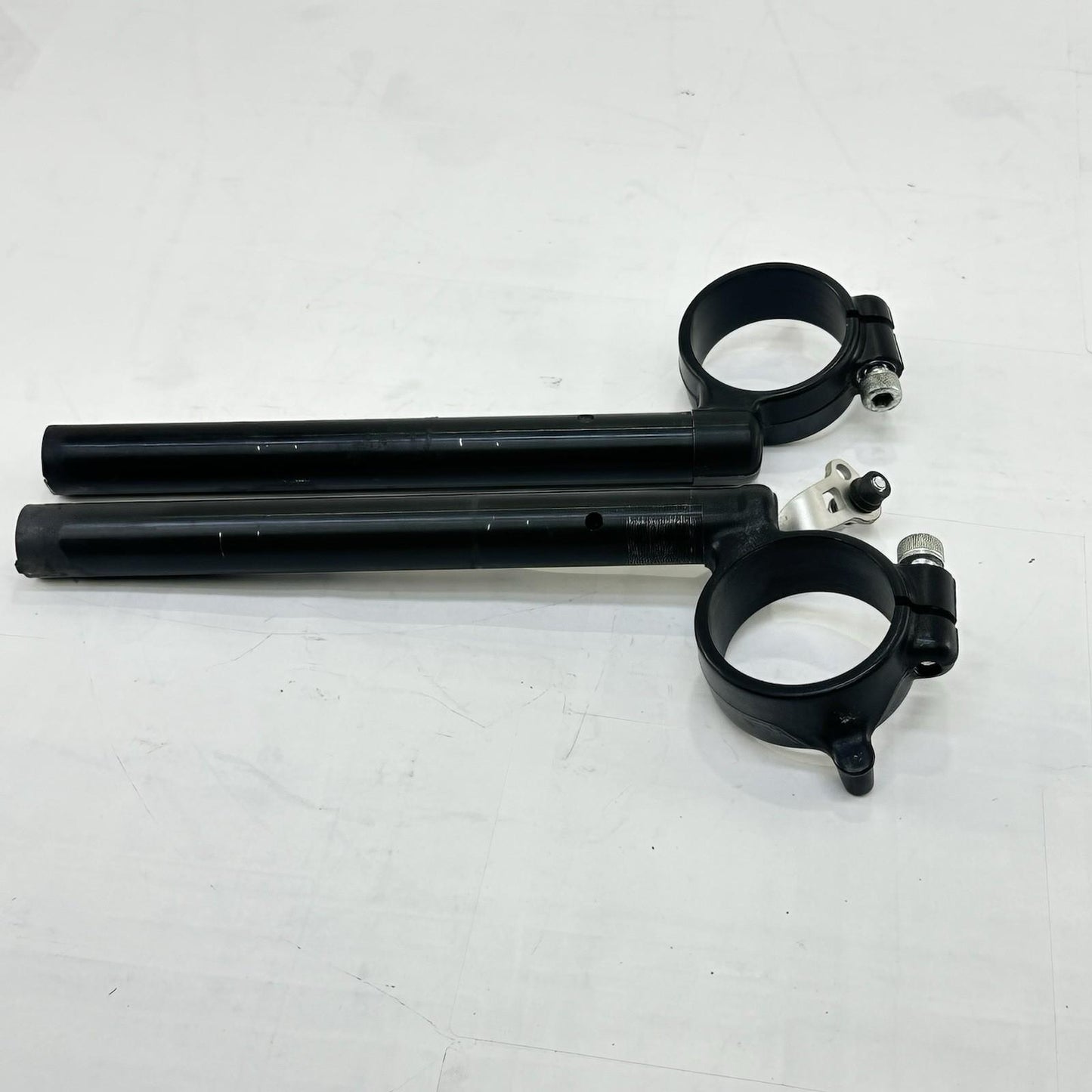2011 - 2026 SUZUKI GSXR 600 GSXR 750 CLIP ON HANDLE BARS LEFT RIGHT SET BLACK