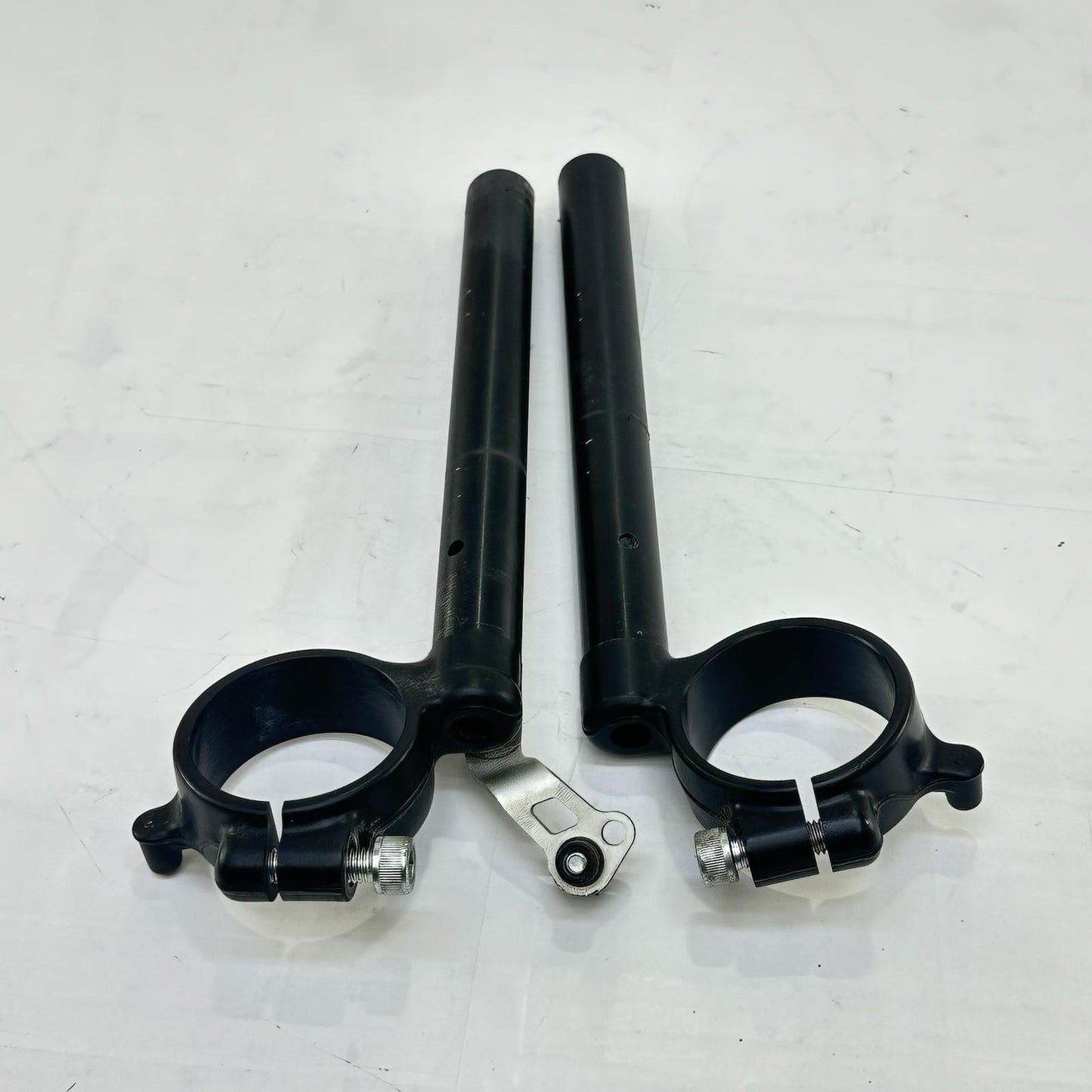 2011 - 2026 SUZUKI GSXR 600 GSXR 750 CLIP ON HANDLE BARS LEFT RIGHT SET BLACK