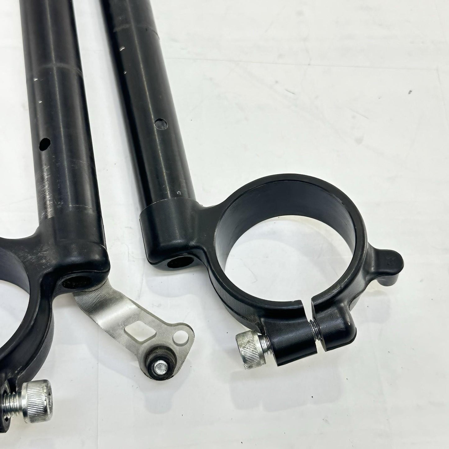 2011 - 2026 SUZUKI GSXR 600 GSXR 750 CLIP ON HANDLE BARS LEFT RIGHT SET BLACK