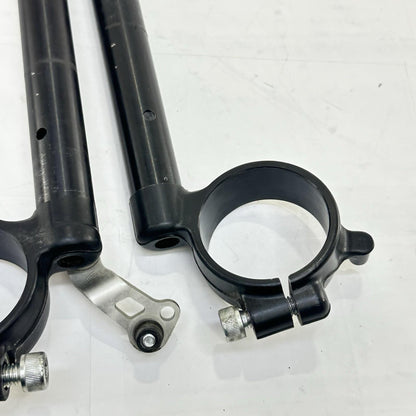 2011 - 2026 SUZUKI GSXR 600 GSXR 750 CLIP ON HANDLE BARS LEFT RIGHT SET BLACK