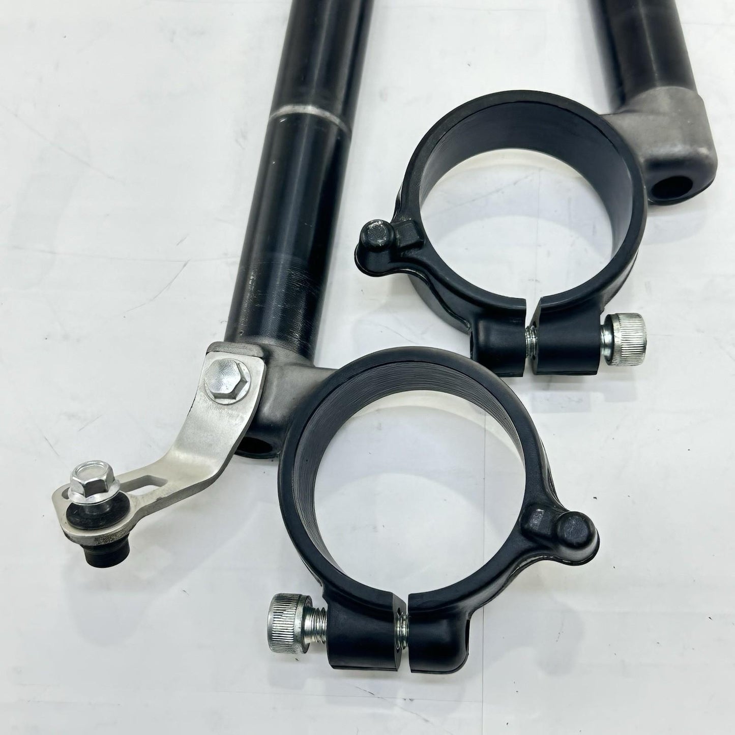 2011 - 2026 SUZUKI GSXR 600 GSXR 750 CLIP ON HANDLE BARS LEFT RIGHT SET BLACK