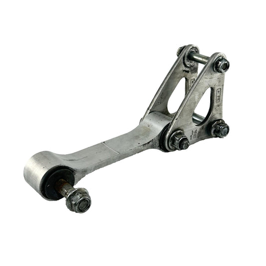 2011 - 2026 SUZUKI GSXR 600 GSXR 750 DOG BONE REAR SHOCK LINKAGE SILVER STOCK