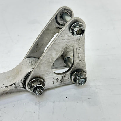 2011 - 2026 SUZUKI GSXR 600 GSXR 750 DOG BONE REAR SHOCK LINKAGE SILVER STOCK
