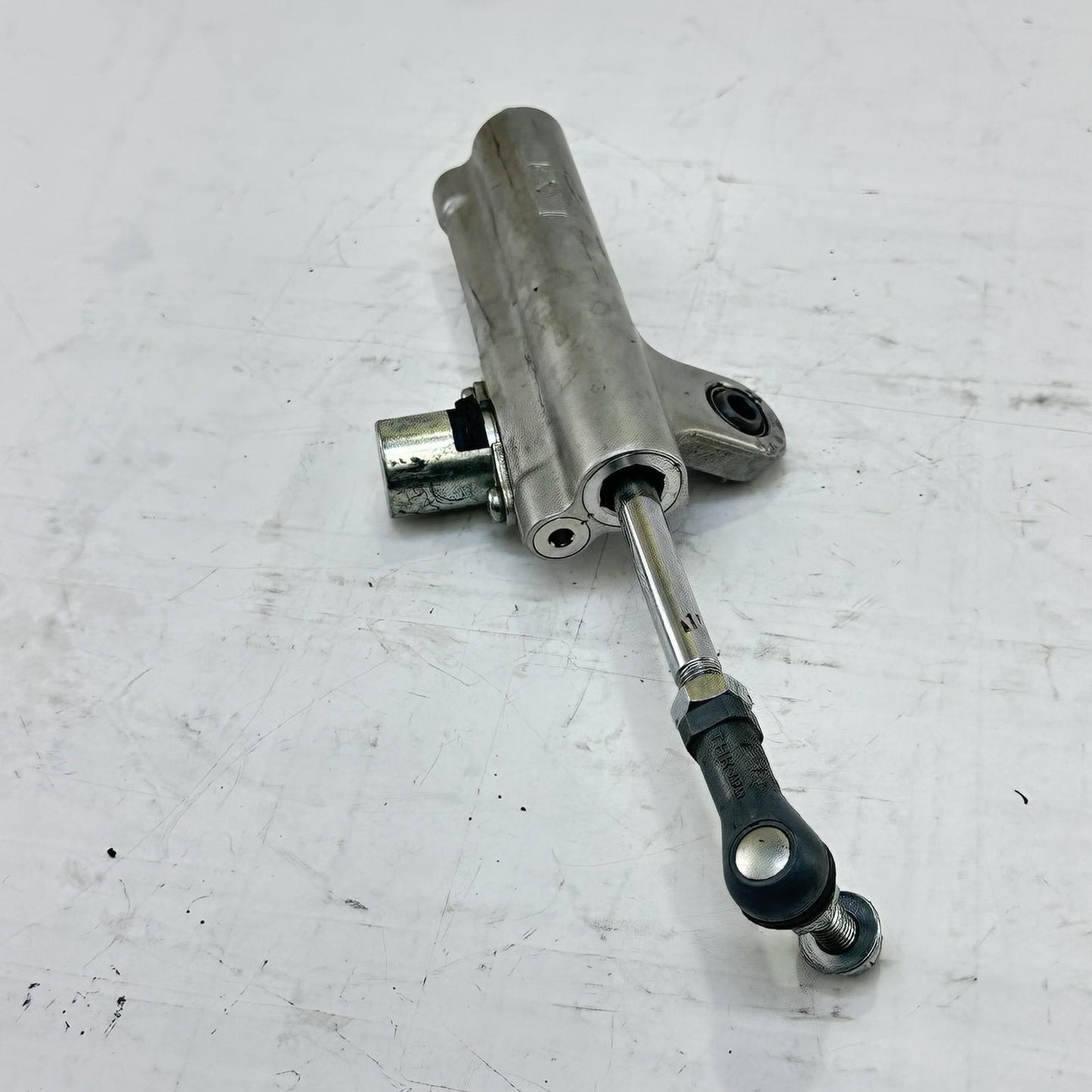 2011 - 2026 SUZUKI GSXR 600 GSXR 750 STEERING STABILIZER DAMPER SILVER STOCK