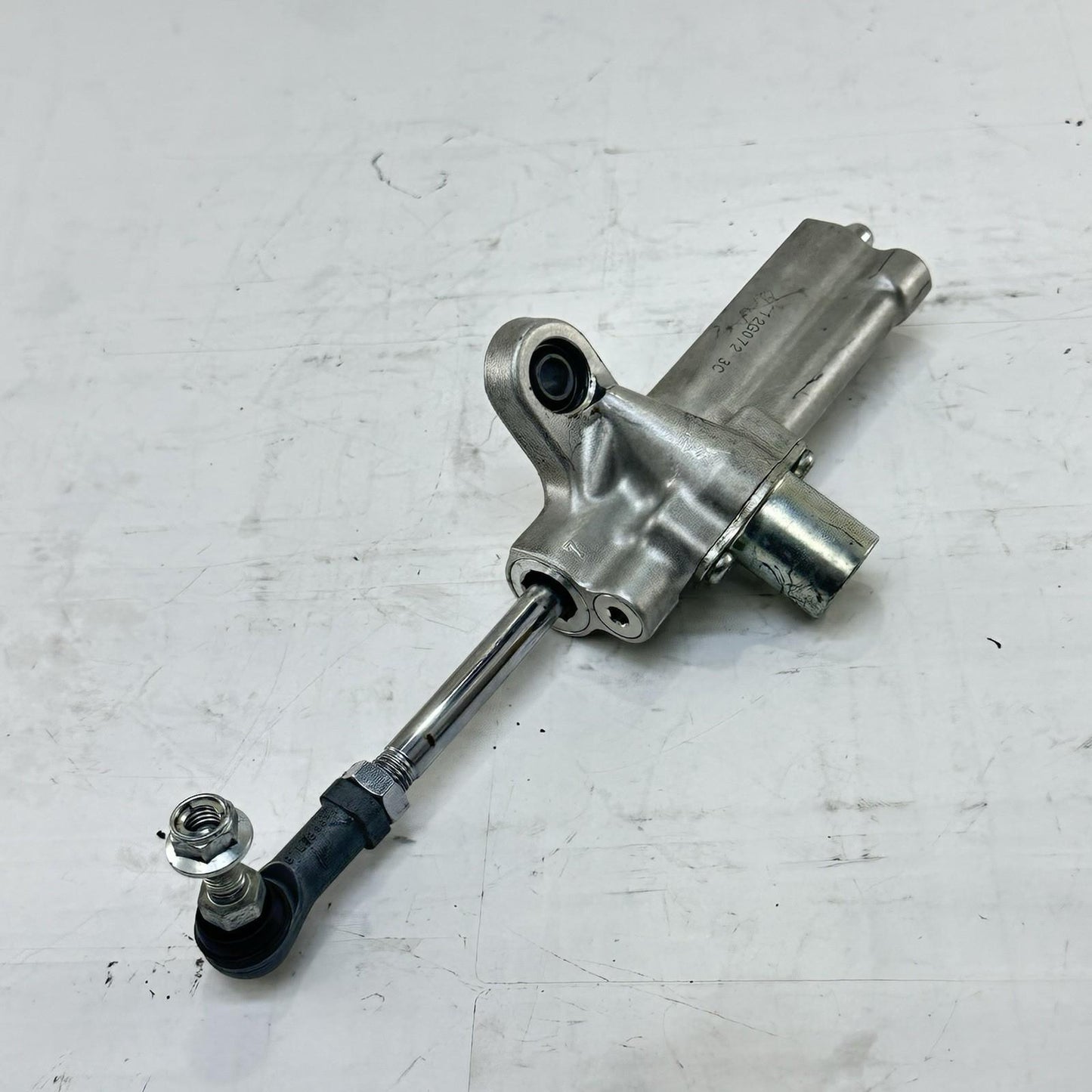 2011 - 2026 SUZUKI GSXR 600 GSXR 750 STEERING STABILIZER DAMPER SILVER STOCK