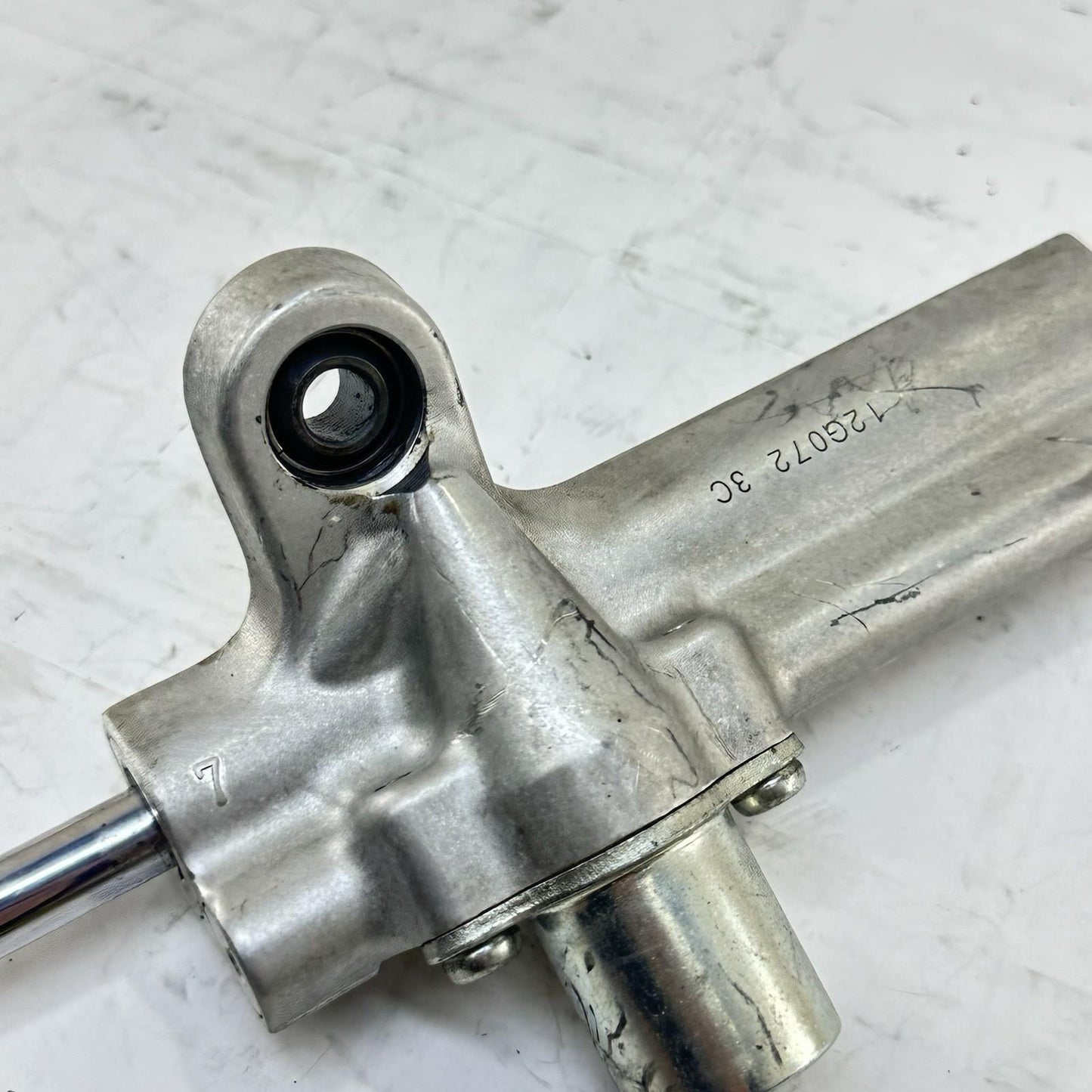 2011 - 2026 SUZUKI GSXR 600 GSXR 750 STEERING STABILIZER DAMPER SILVER STOCK