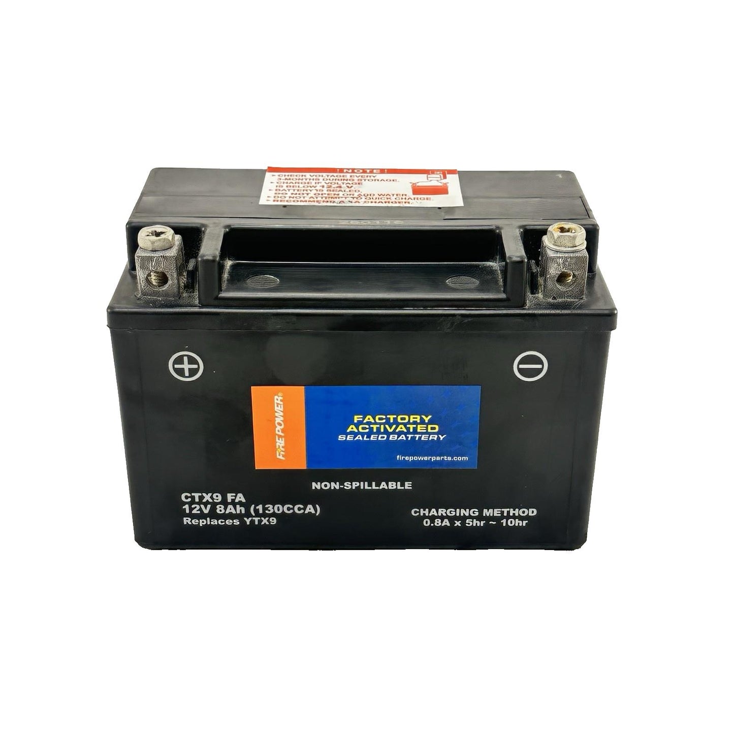2011 - 2026 SUZUKI GSXR 600 GSXR 750 BATTERY 12V 8Ah 130CCA SEALED FIRE POWER