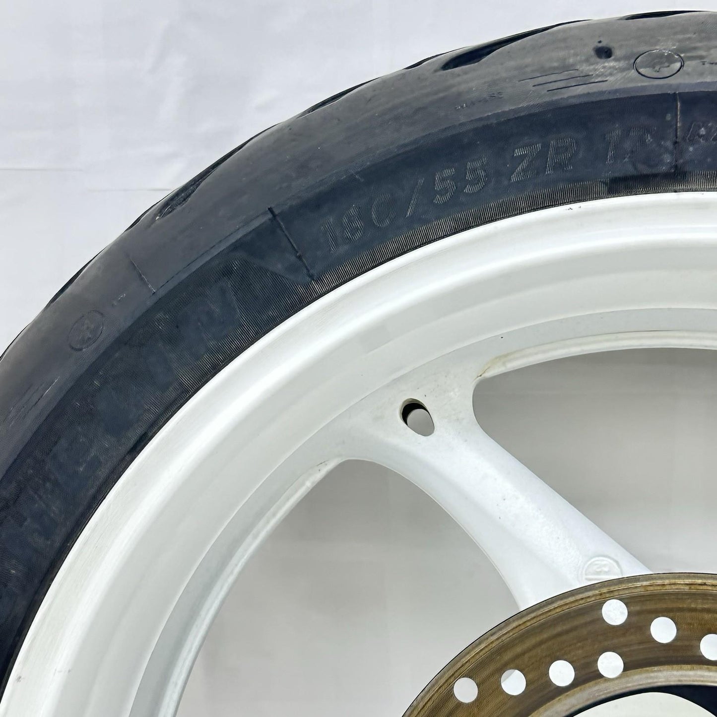 2011 - 2026 SUZUKI GSXR 600 GSXR 750 REAR WHEEL RIM TIRE BACK BRAKE DISC ROTOR