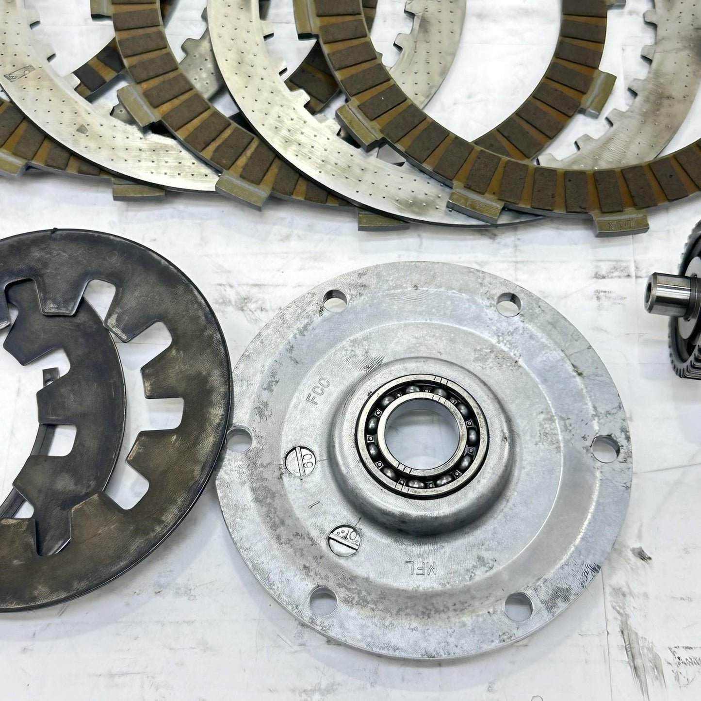 2008 - 2011 HONDA CBR1000RR COMPLETE CLUTCH PLATES BASKET HUB ASSEMBLY