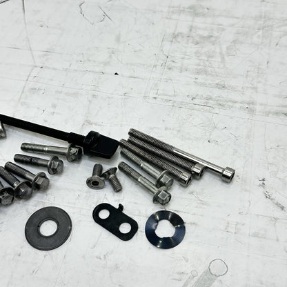 2008 - 2011 HONDA CBR1000RR CLUTCH COVER SIDE ENGINE MOTOR GUARD PANEL BOLTS