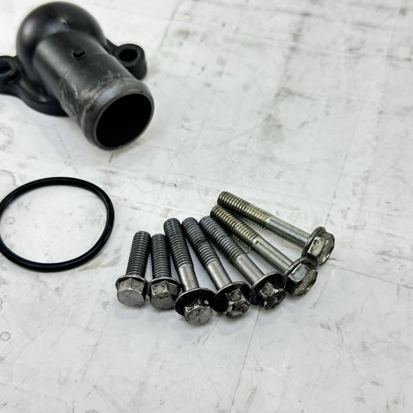 2008 - 2011 HONDA CBR1000RR WATER PUMP THERMOSTAT ENGINE MOTOR HOSES LINES ASSY