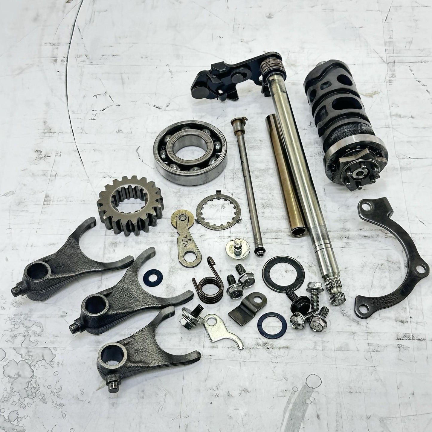 2008 - 2011 HONDA CBR1000RR TRANSMISSION ENGINE MOTOR TRANNY GEARS STOCK