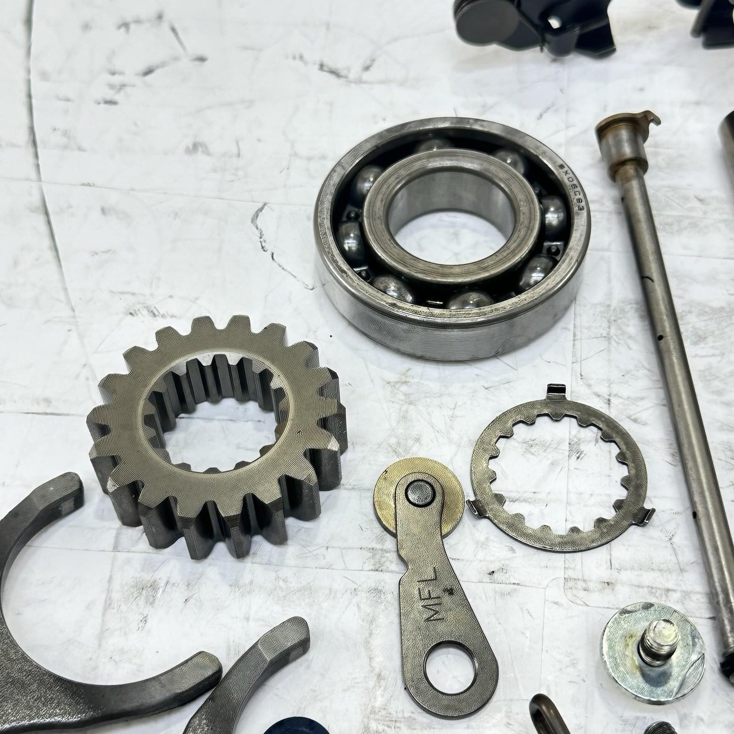 2008 - 2011 HONDA CBR1000RR TRANSMISSION ENGINE MOTOR TRANNY GEARS STOCK