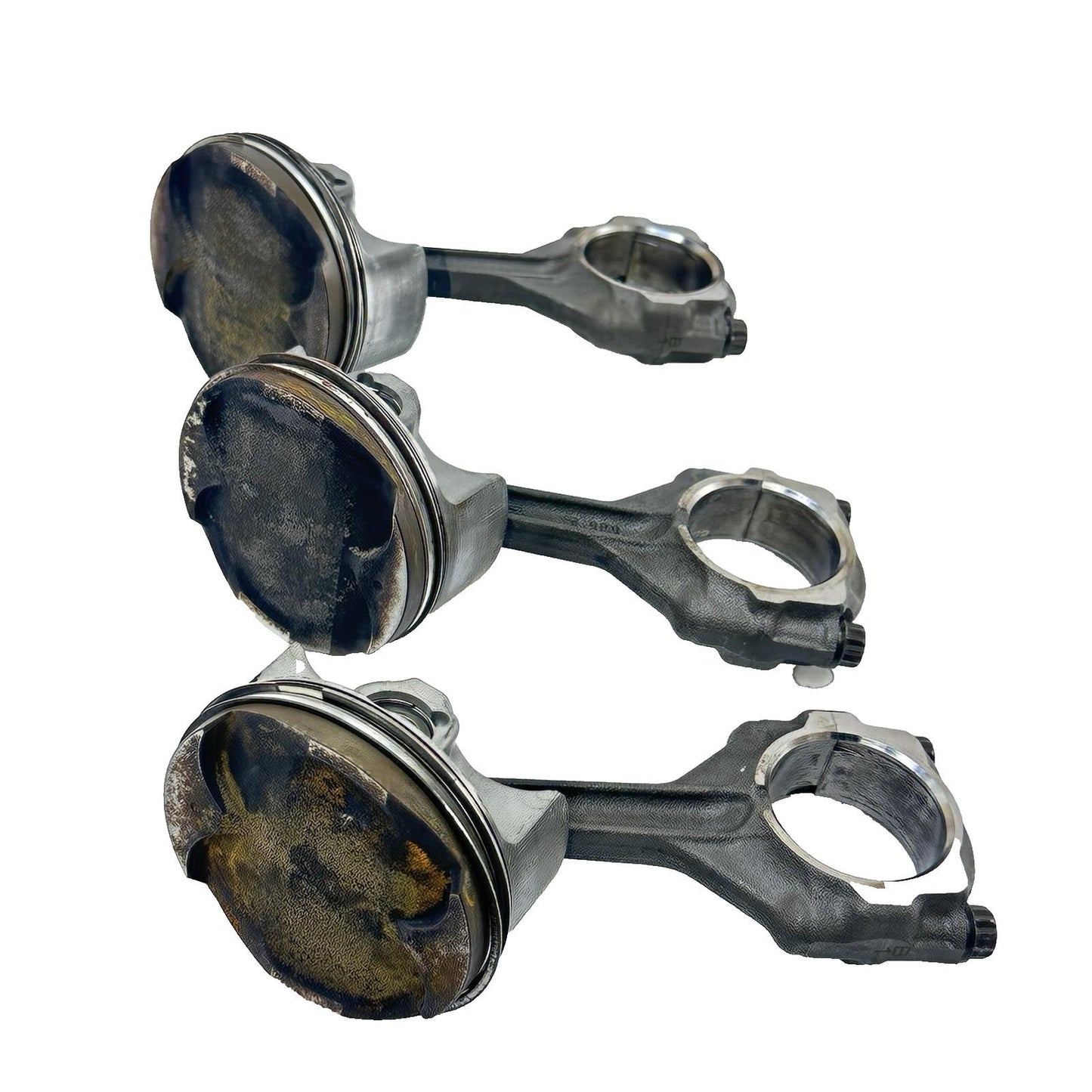 2008 - 2011 HONDA CBR1000RR PISTONS CONNECTING RODS ENGINE MOTOR BLOCK SET OF 3
