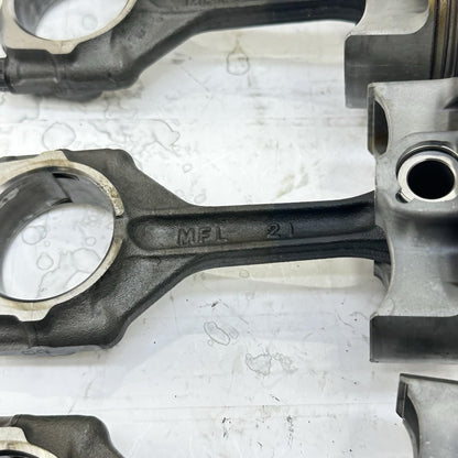 2008 - 2011 HONDA CBR1000RR PISTONS CONNECTING RODS ENGINE MOTOR BLOCK SET OF 3