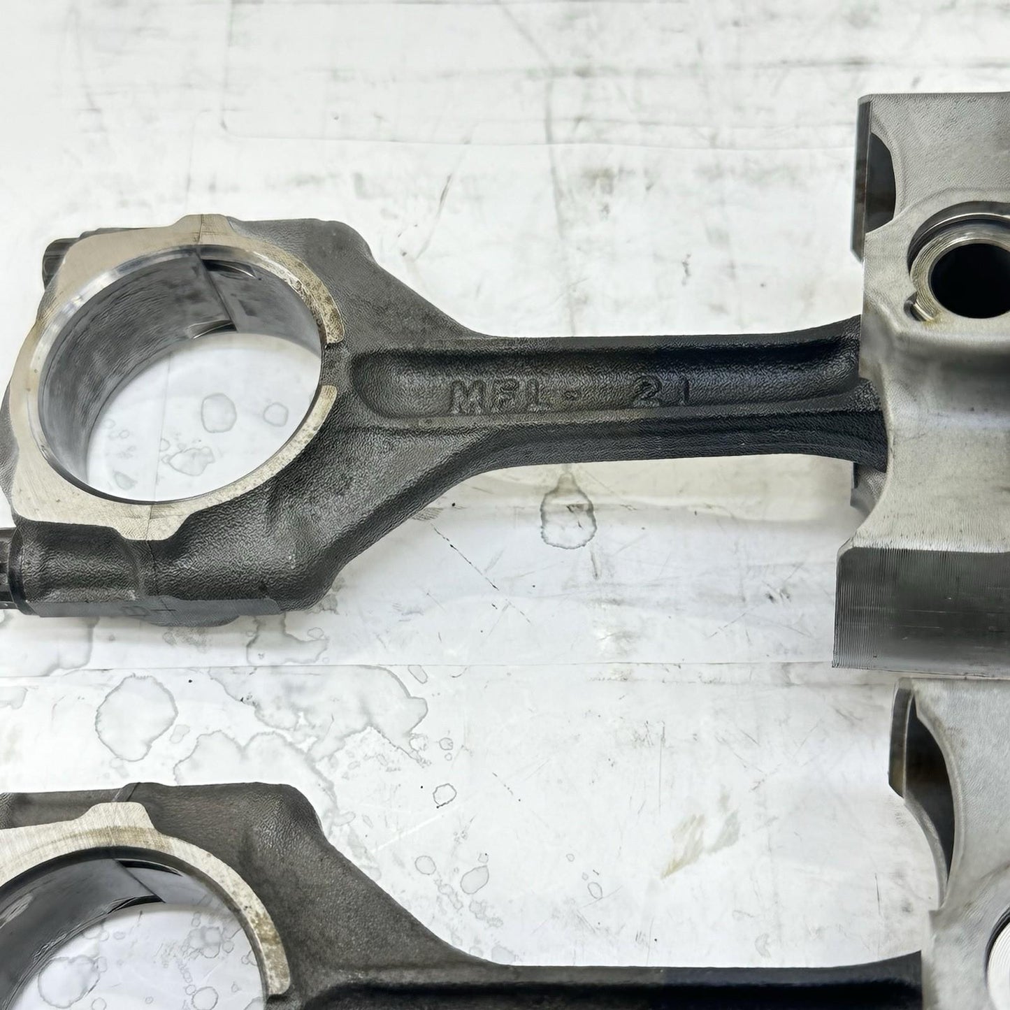 2008 - 2011 HONDA CBR1000RR PISTONS CONNECTING RODS ENGINE MOTOR BLOCK SET OF 3