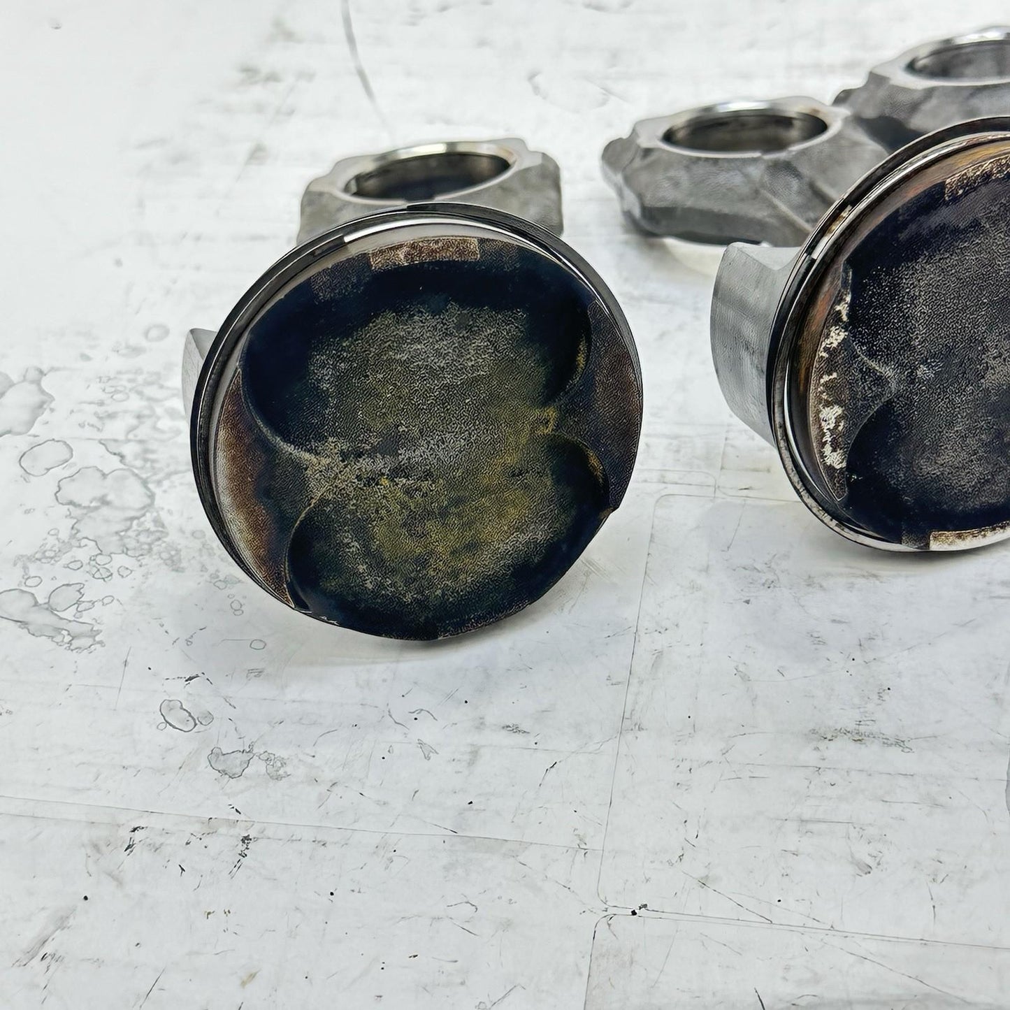 2008 - 2011 HONDA CBR1000RR PISTONS CONNECTING RODS ENGINE MOTOR BLOCK SET OF 3