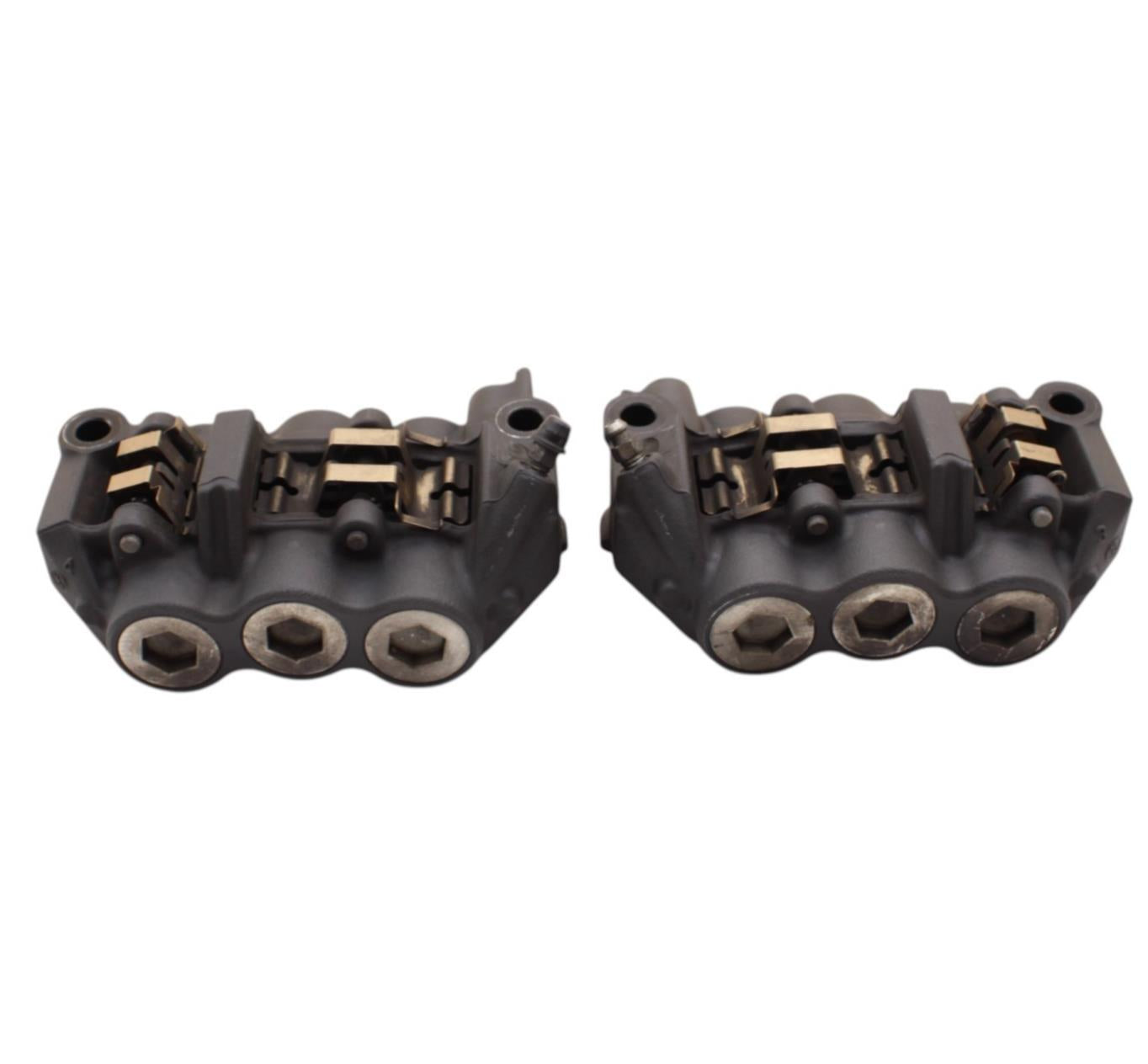 2007 2008 YAMAHA YZF R1 FRONT BRAKE CALIPER RIGHT LEFT SET PAIR PADS