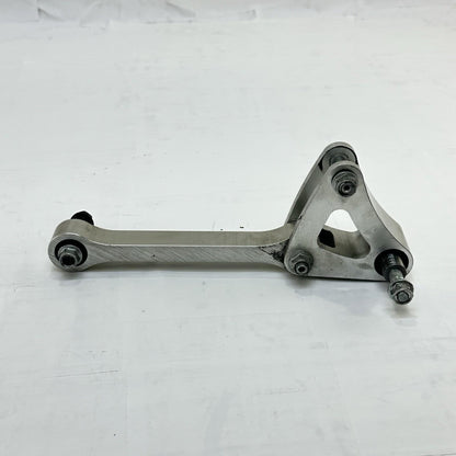 2009 - 2011 YAMAHA YZF R1 DOG BONE REAR SHOCK LINKAGE BACK SUSPENSION SILVER
