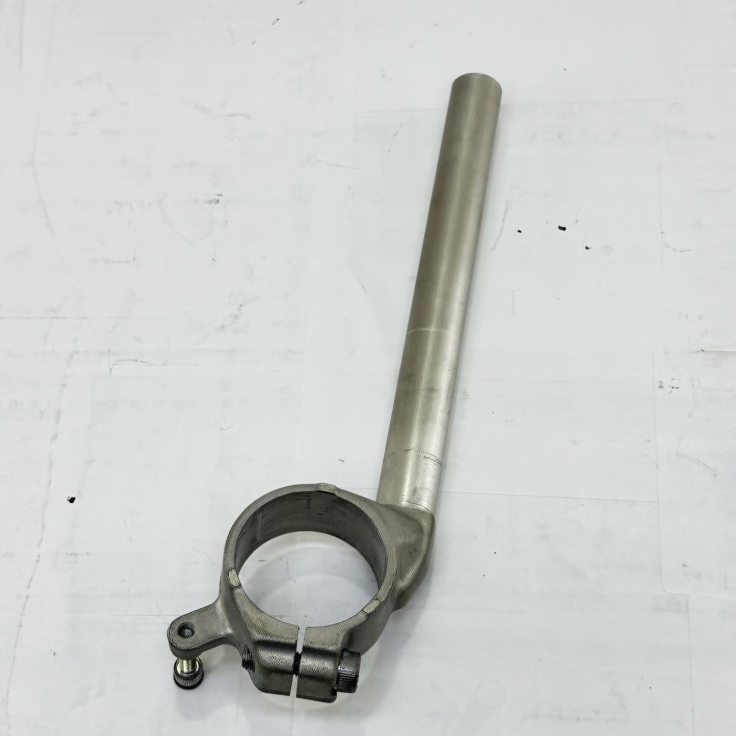 2009 - 2011 YAMAHA YZF R1 CLIP ON HANDLE BARS LEFT RIGHT SET PAIR SILVER STOCK