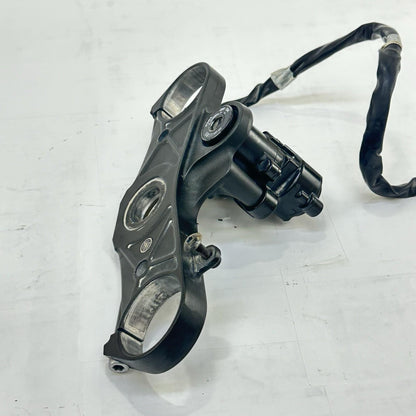 2009 - 2011 YAMAHA YZF R1 IGNITION LOCK SET KEY GAS CAP SEAT LATCH FORK CLAMP