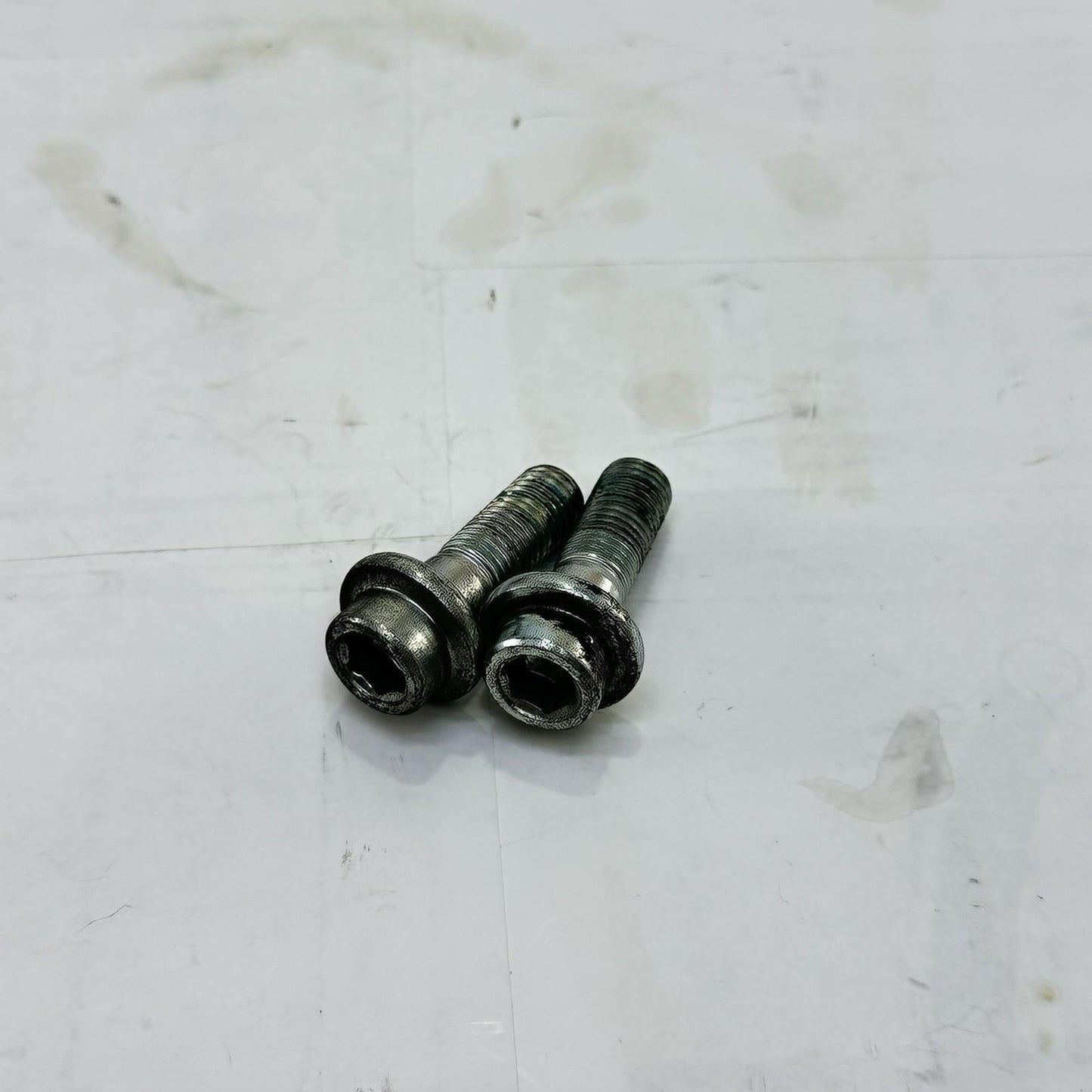 2009 - 2011 YAMAHA YZF R1 KICKSTAND SIDE LEG PROP STAND BOLTS KICK SENSOR BLACK