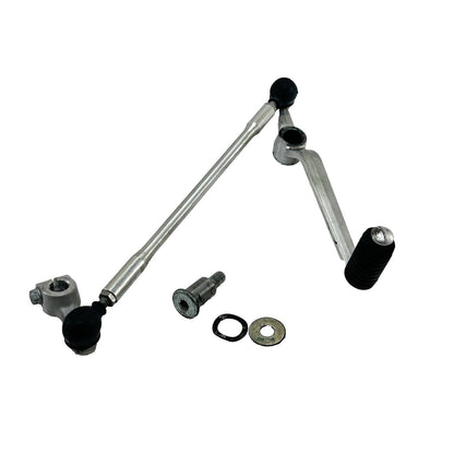 2009 - 2011 YAMAHA YZF R1 GEAR SHIFTER LINKAGE LEFT FOOT PEDAL LEVER LINK SILVER