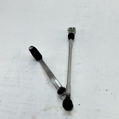 2009 - 2011 YAMAHA YZF R1 GEAR SHIFTER LINKAGE LEFT FOOT PEDAL LEVER LINK SILVER