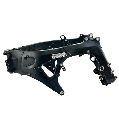 2007 - 2012 HONDA CBR600RR MAIN FRAME BODY CHASSIS BLACK STRAIGHT