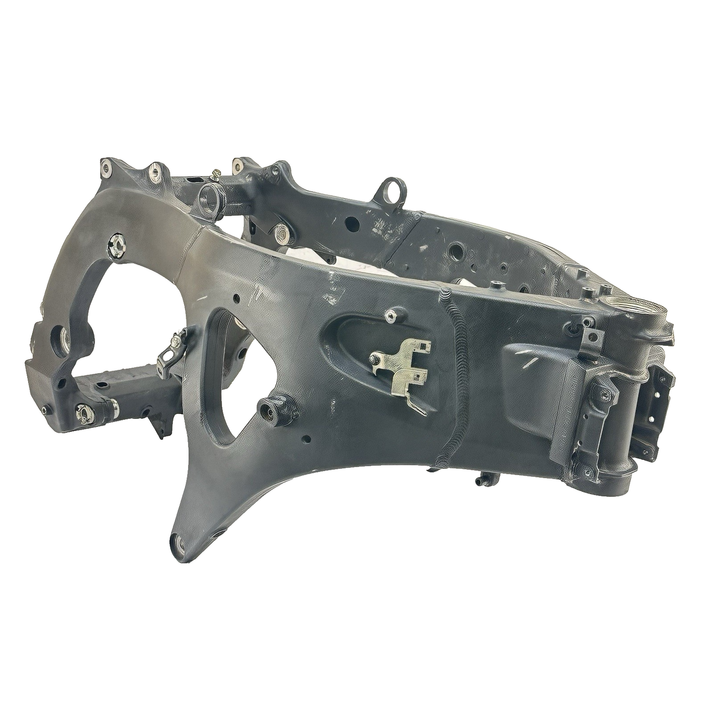 2007 - 2012 HONDA CBR600RR MAIN FRAME BODY CHASSIS BLACK STRAIGHT