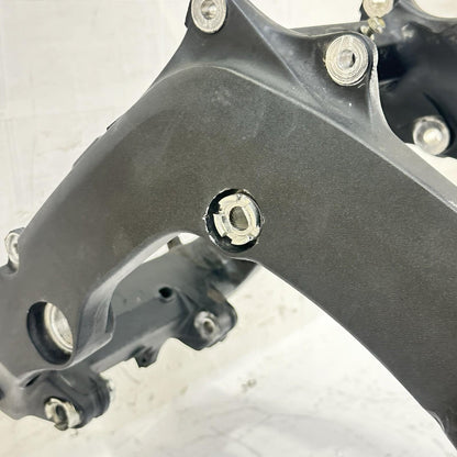 2007 - 2012 HONDA CBR600RR MAIN FRAME BODY CHASSIS BLACK STRAIGHT