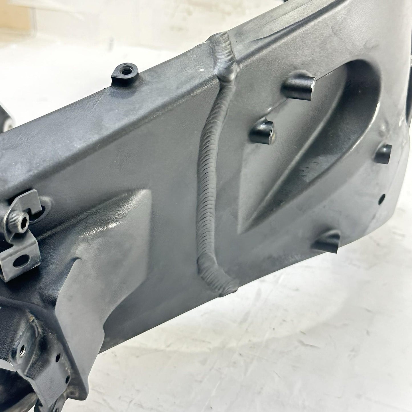 2007 - 2012 HONDA CBR600RR MAIN FRAME BODY CHASSIS BLACK STRAIGHT