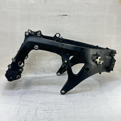 2007 - 2012 HONDA CBR600RR MAIN FRAME BODY CHASSIS BLACK STRAIGHT