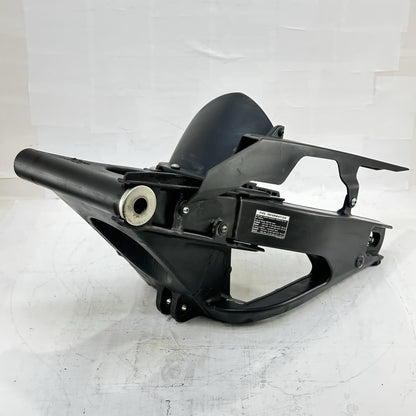 2009 - 2011 YAMAHA YZF R1 SWINGARM REAR SHOCK BACK WHEEL FRAME BLACK STOCK