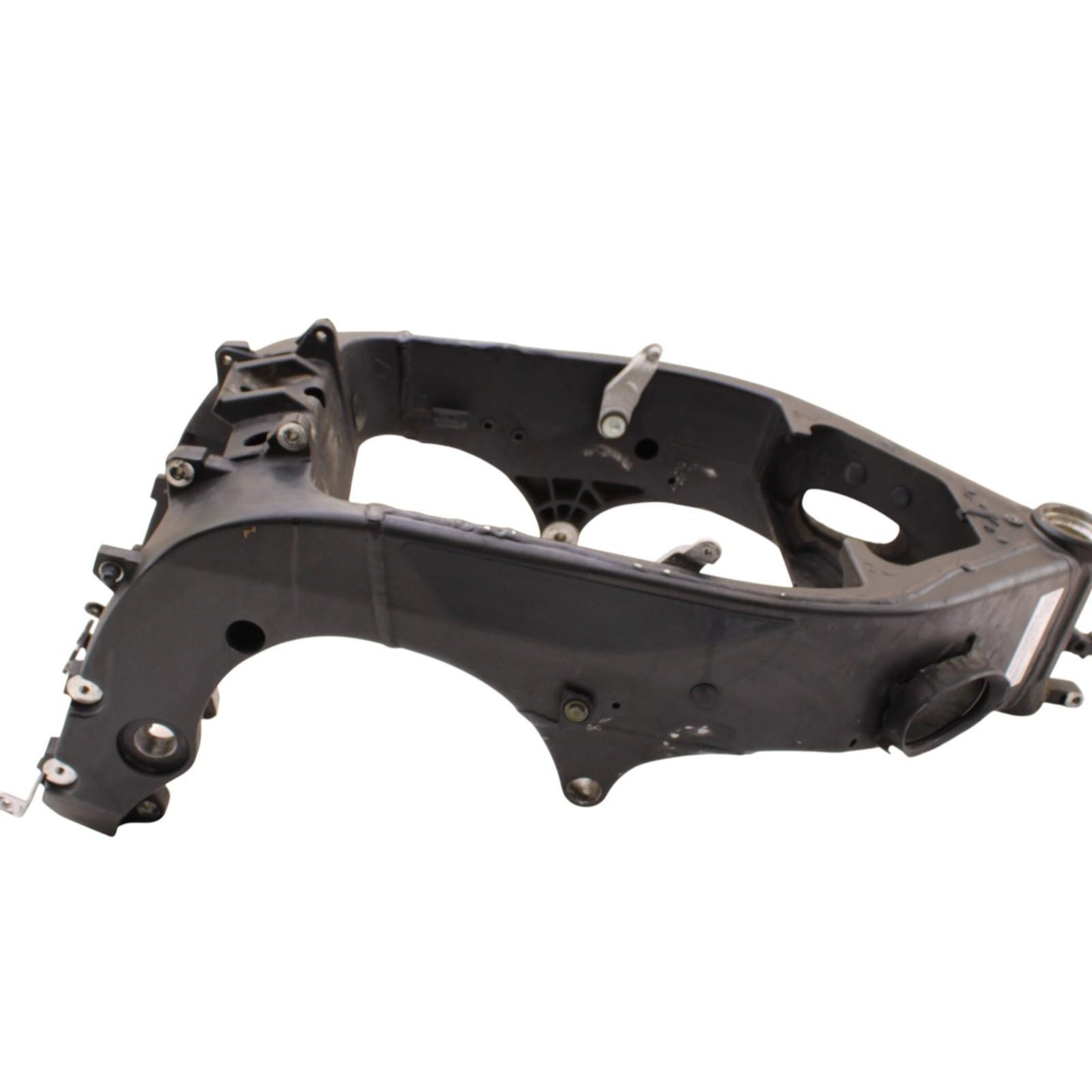 2007 2008 YAMAHA YZF R1 FRAME MAIN CHASSIS BLACK STRAIGHT OEM STOCK