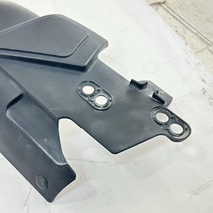 2009 - 2011 YAMAHA YZF R1 EXHAUST COVER HEAT SHIELD PLASTIC BLACK TRIM PANEL