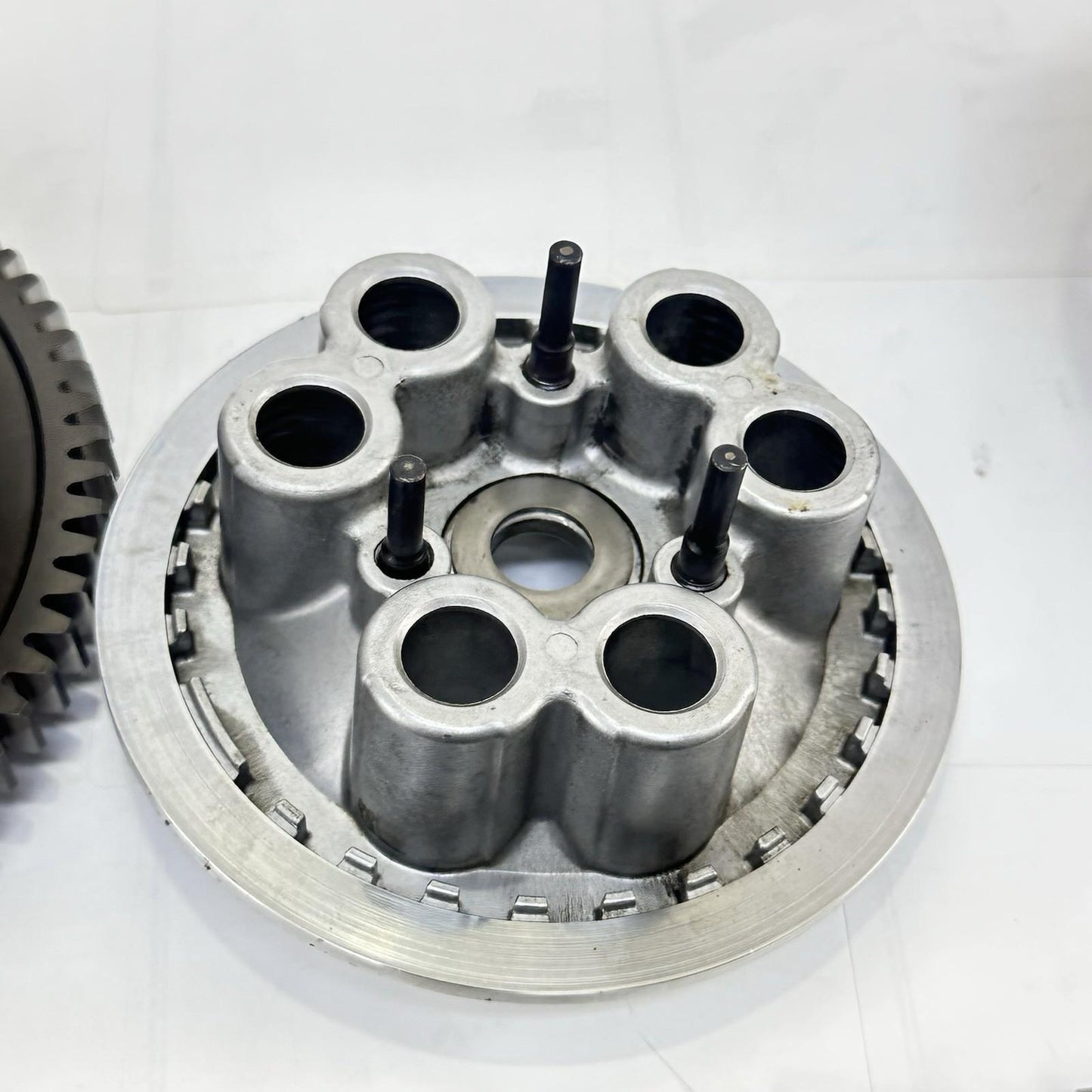 2007 - 2008 SUZUKI GSXR 1000 CLUTCH BASKET ASSEMBLY PRESSURE PLATES RINGS DISCS