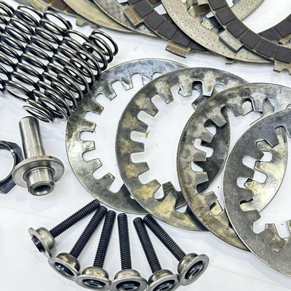 2007 - 2008 SUZUKI GSXR 1000 CLUTCH BASKET ASSEMBLY PRESSURE PLATES RINGS DISCS