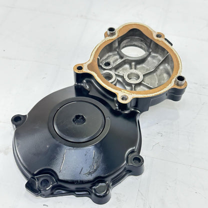 2007 - 2008 SUZUKI GSXR 1000 STARTER CLUTCH COVER GEAR ENGINE MOTOR SIDE PANEL
