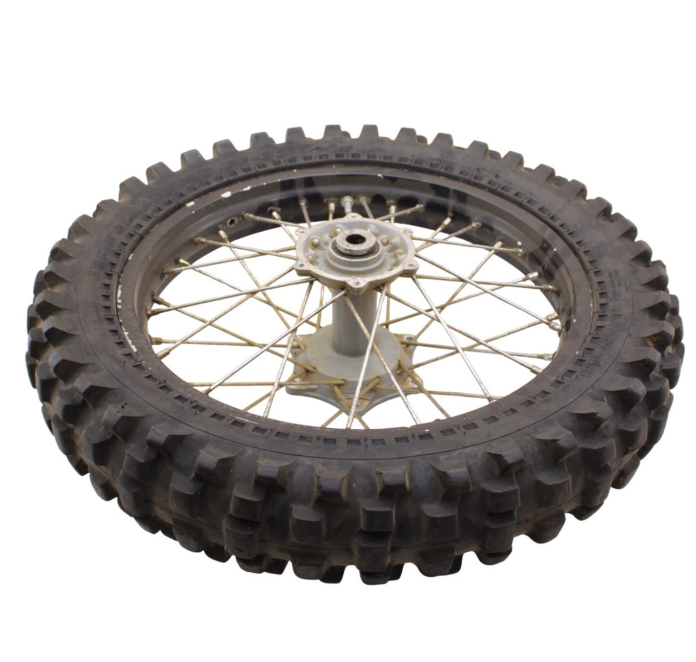 2000 - 2012 KTM 250 EXC REAR WHEEL BACK RIM TIRE RUBBER BLACK RIM STRAIGHT