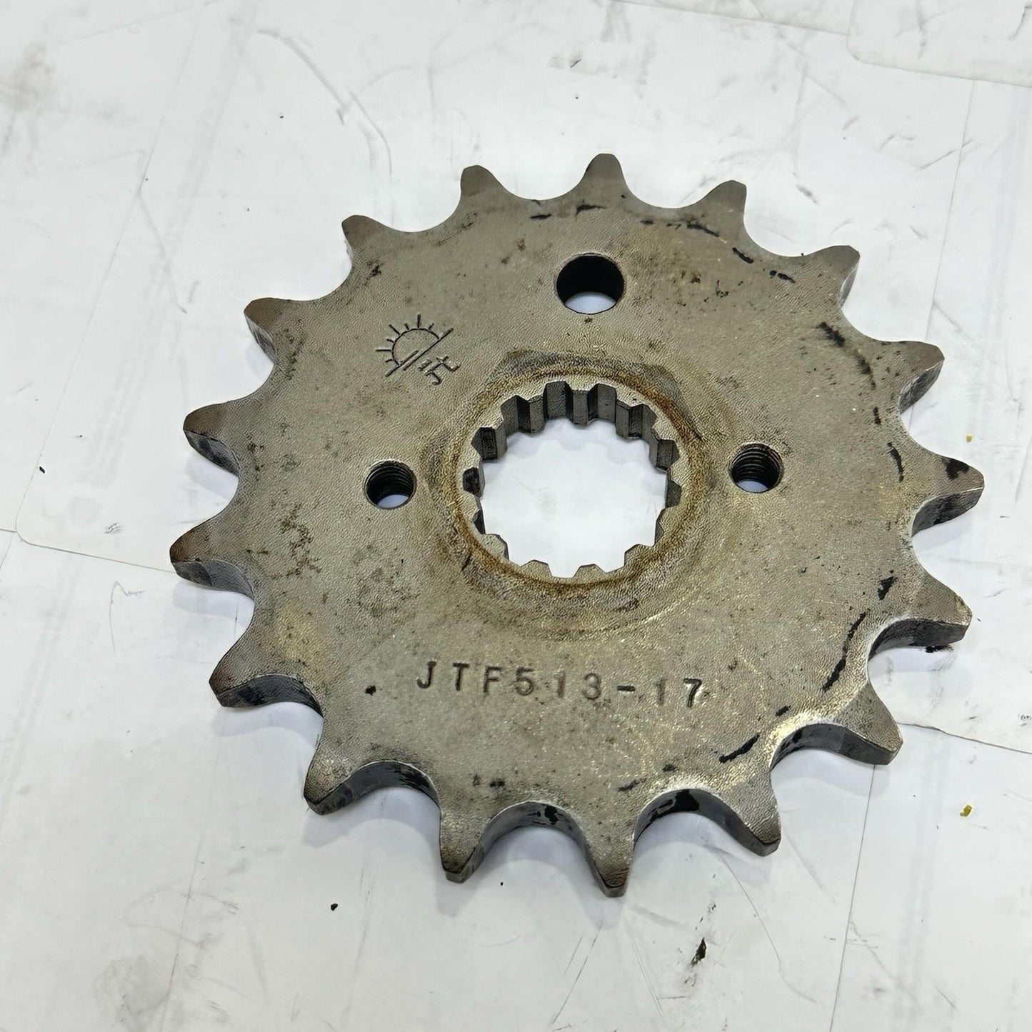 2007 - 2008 SUZUKI GSXR 1000 FRONT SPROCKET GEAR NUT BOLT SPEED SENSOR ROTOR