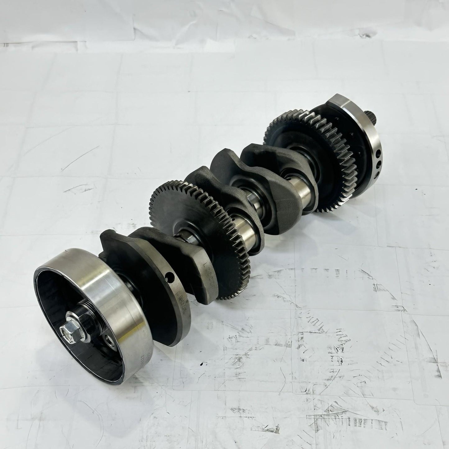 2007 - 2008 SUZUKI GSXR 1000 CRANKSHAFT ENGINE MOTOR SHAFT SILVER STOCK