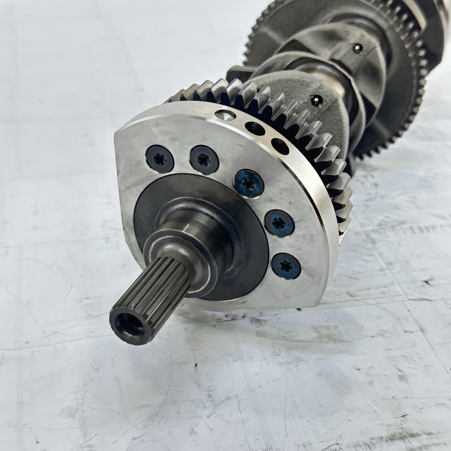 2007 - 2008 SUZUKI GSXR 1000 CRANKSHAFT ENGINE MOTOR SHAFT SILVER STOCK