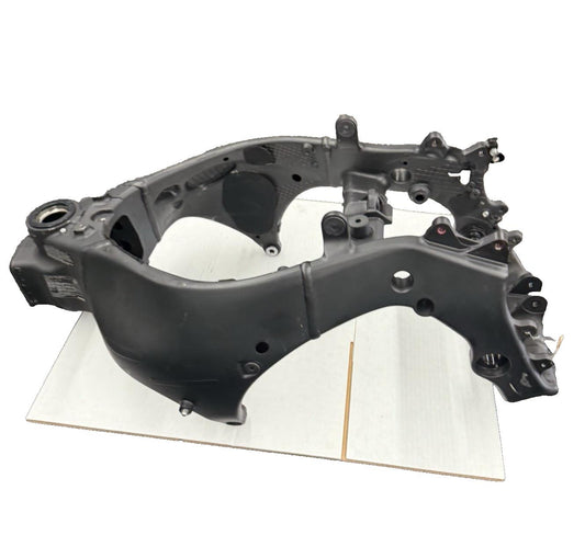 2021 - 2025 KAWASAKI NINJA ZX10R FRAME MAIN CHASSIS STRAIGHT STOCK BLACK