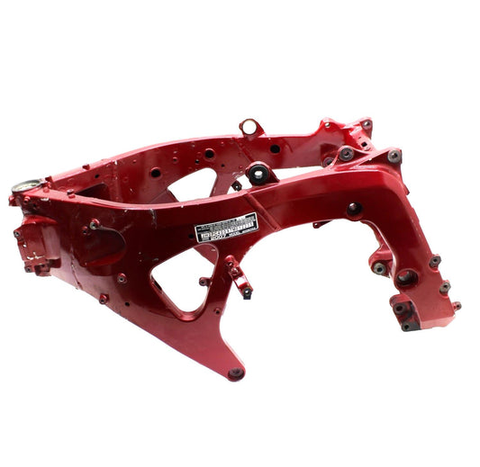 2007 - 2012 HONDA CBR600RR FRAME MAIN BODY CHASSIS RED STRAIGHT