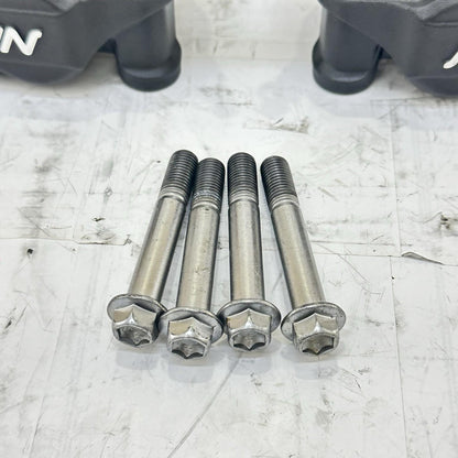 2024 - 2026 KAWASAKI NINJA ZX6R FRONT BRAKE CALIPERS LEFT RIGHT SET PAIR BOLTS