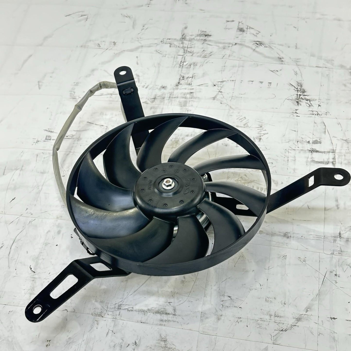 2024 - 2026 KAWASAKI NINJA ZX6R RADIATOR FAN ENGINE MOTOR COOLING BLACK STOCK