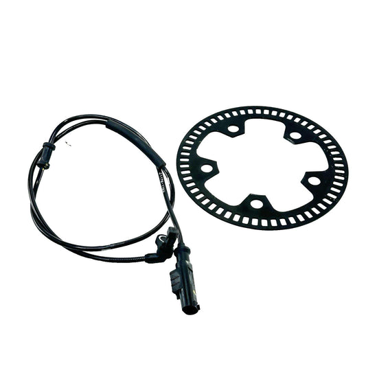 2024 - 2026 KAWASAKI NINJA ZX6R FRONT ABS SENSOR BRAKE ROTOR DISC SPEED RING SET