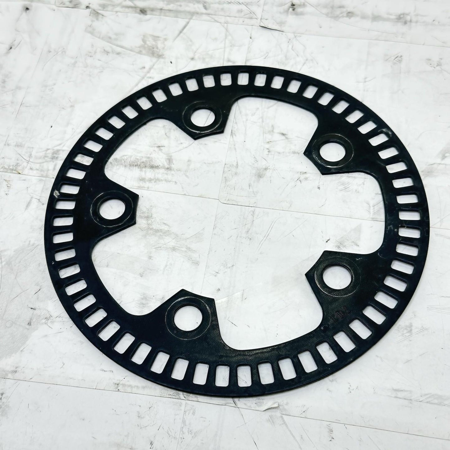 2024 - 2026 KAWASAKI NINJA ZX6R FRONT ABS SENSOR BRAKE ROTOR DISC SPEED RING SET