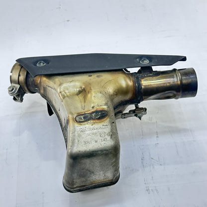 2024 - 2026 KAWASAKI NINJA ZX6R EXHAUST CATALYST MID PIPE CAT COVER STOCK